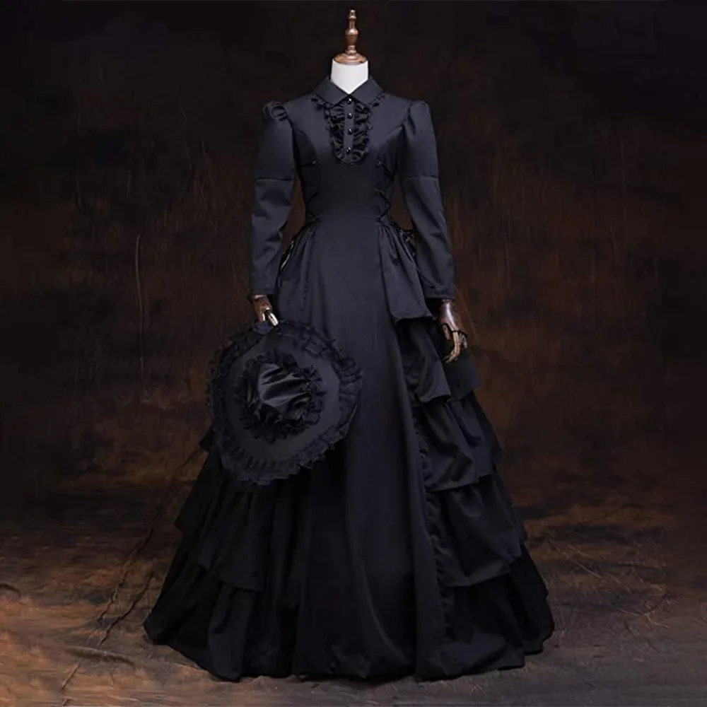Medieval Renaissance Dress Women - Costume da Principessa Medievale Vittoriana Retrò