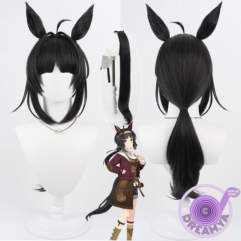Anime Cosplay Wig Heat Resistant - Parrucca cosplay Logotype Uma Musume Pretty