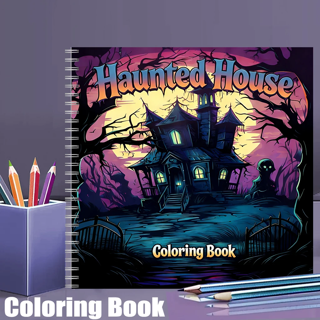 Party Supplies - Libro da colorare per adulti a