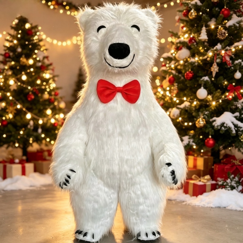Costumes - Costume da Mascotte Gigante Gonfiabile Orso