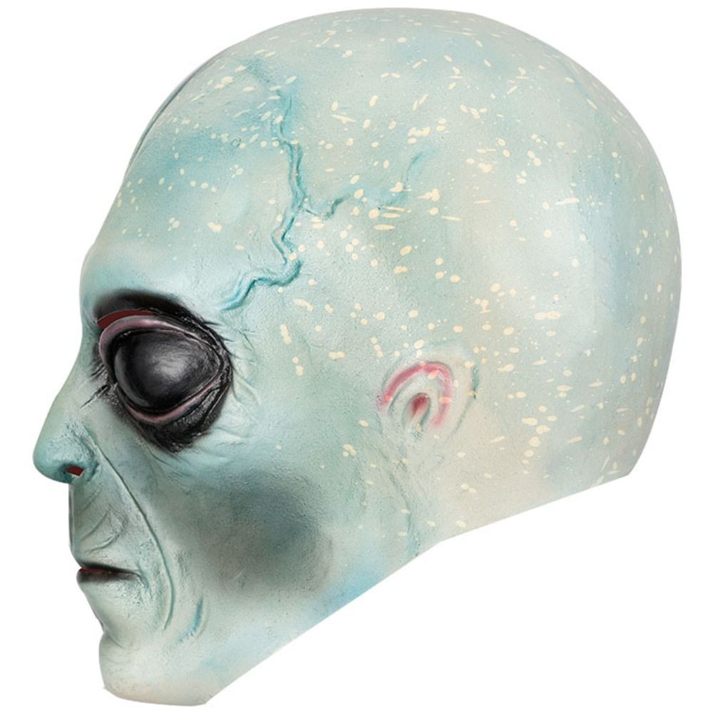 Latex Alien Mask Realistic - Maschera aliena in lattice, maschera integrale,