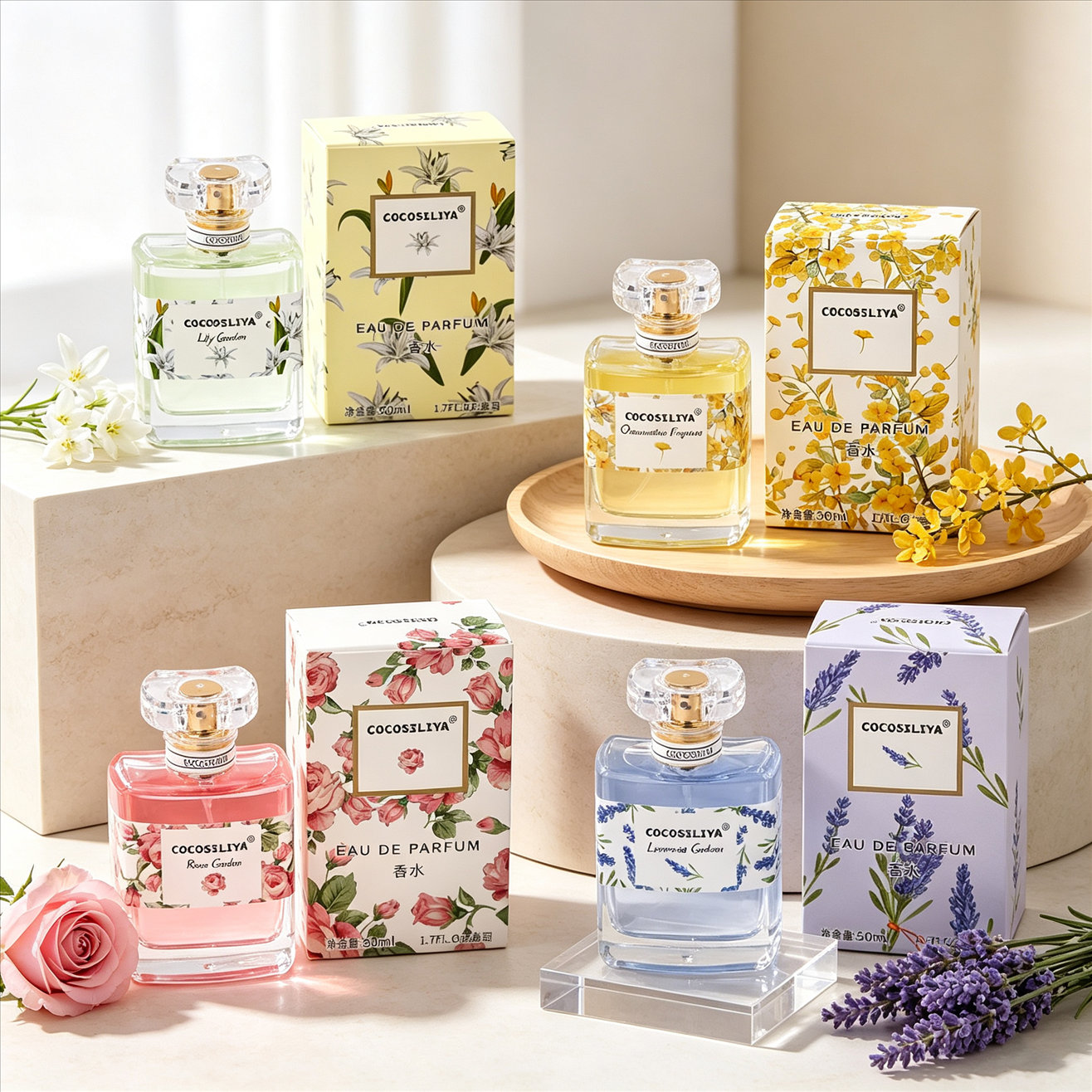 Novelty Gifts - Profumo per Donne, Confezione da 2