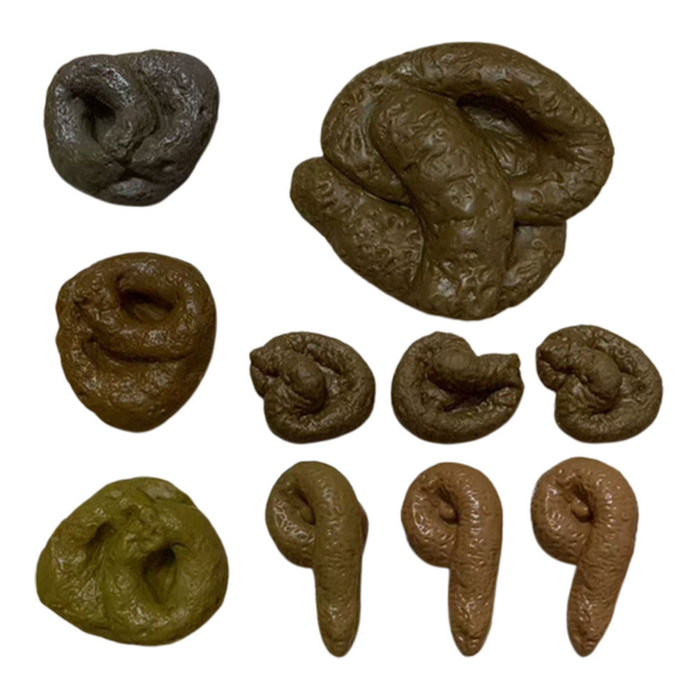 10 pezzi di scherzi realistici - Fake Poop Gag Gift recensione e prezzo