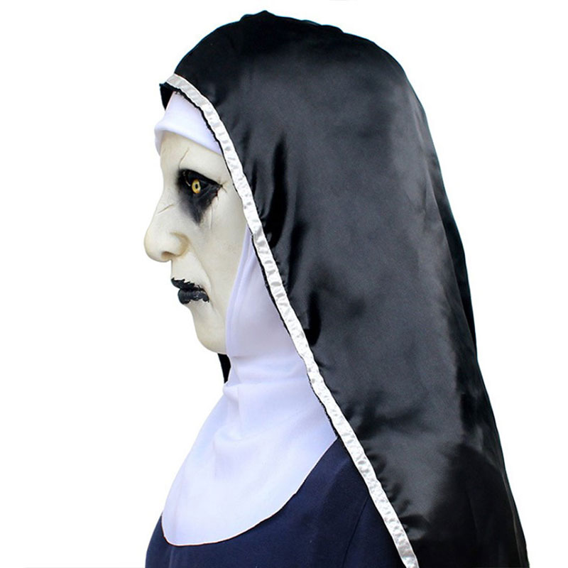 1PC The Horror Spaventoso Nun  - Led Purge Mask Halloween recensione e prezzo
