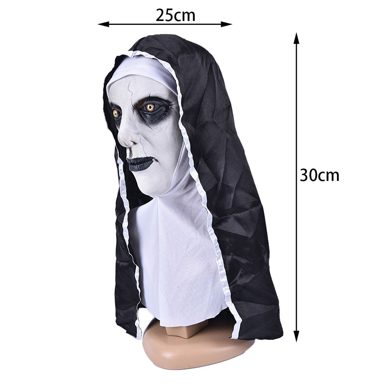 1PC The Horror Spaventoso Nun  - Led Purge Mask Halloween recensione e prezzo