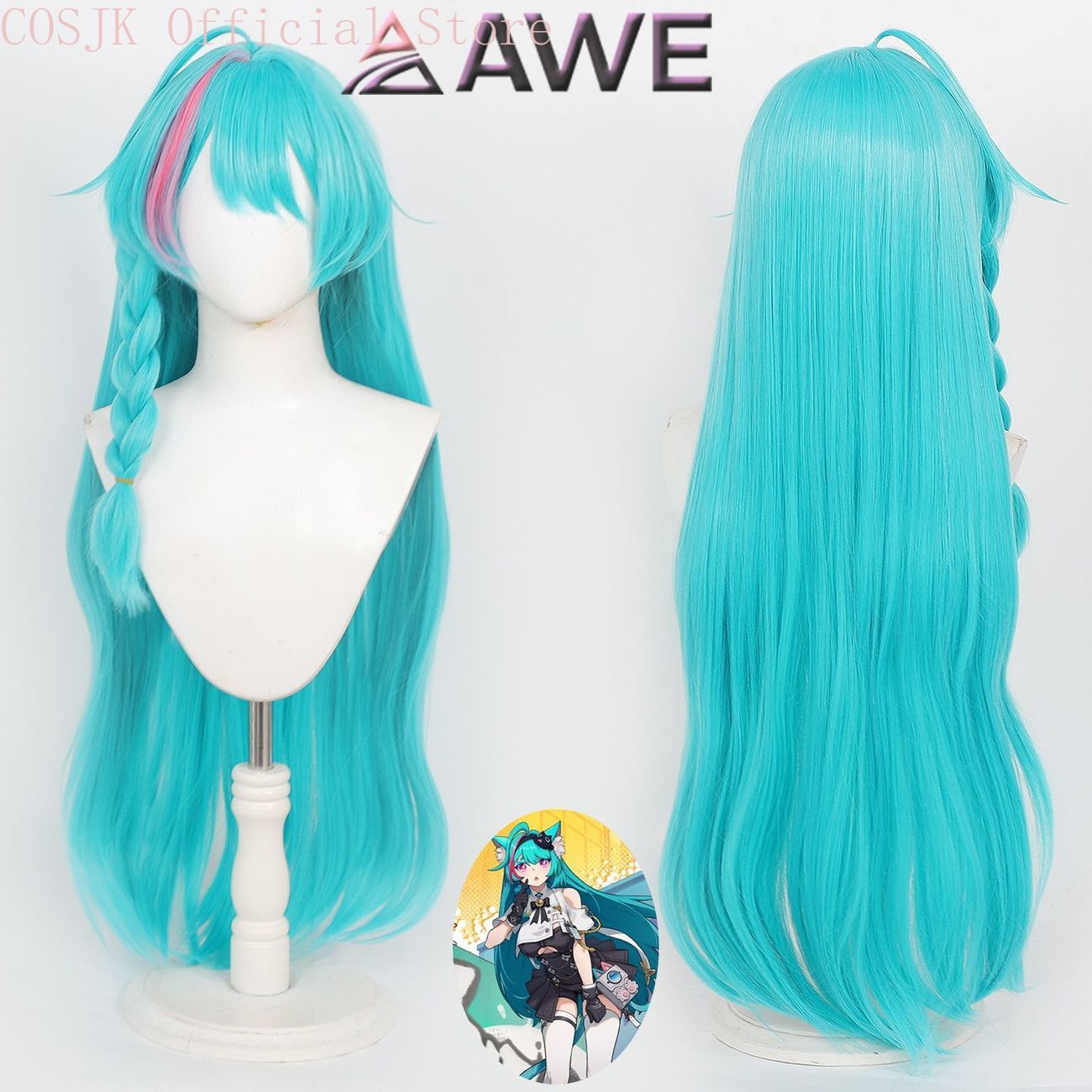 Neverness to Everness, parrucc - Anime Cosplay Wig Heat Resistant recensione e prezzo