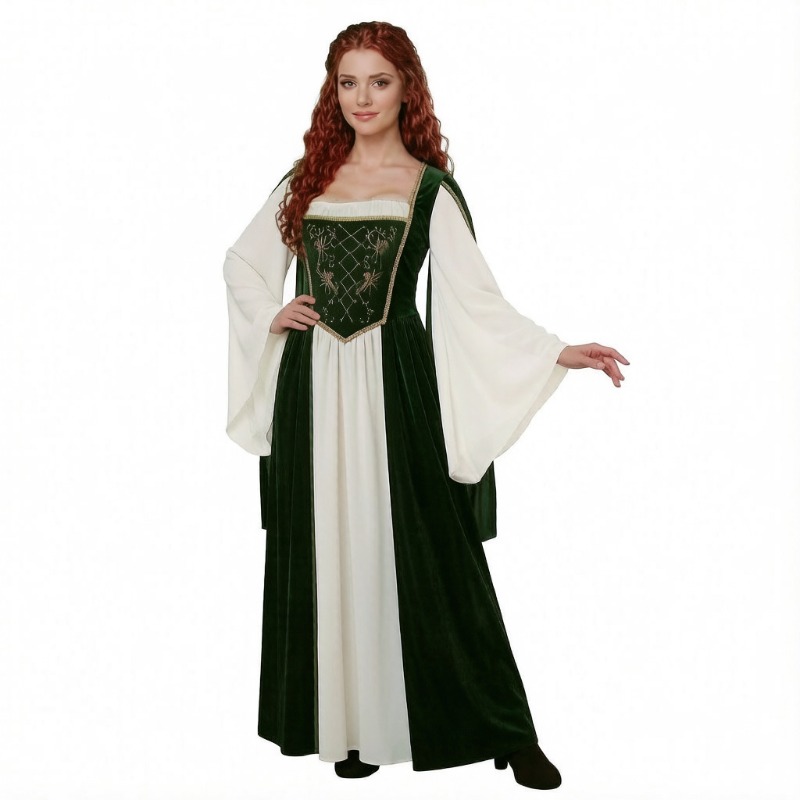 Nuovo costume da cosplay medie - Medieval Renaissance Dress Women recensione e prezzo