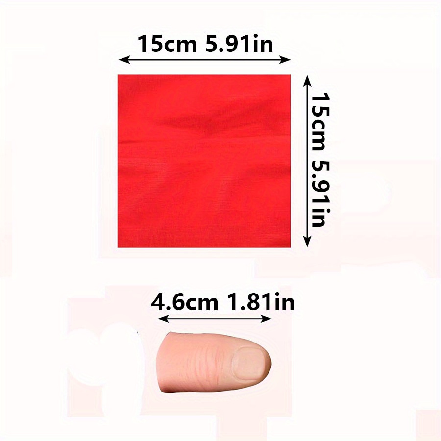 1 set Sciarpa-Vanish Magia Pun - Thumb Tip Magic Trick Set recensione e prezzo