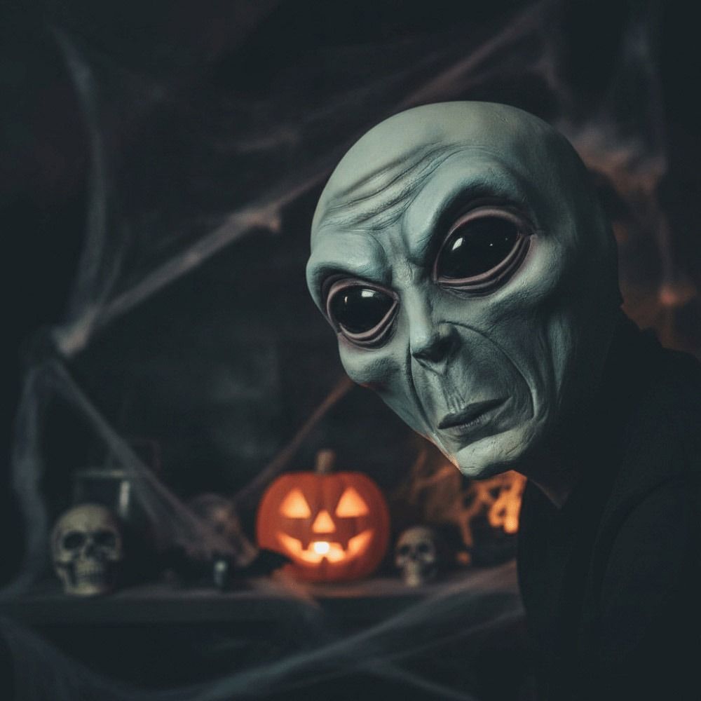 Maschera aliena in lattice, ma - Latex Alien Mask Realistic recensione e prezzo