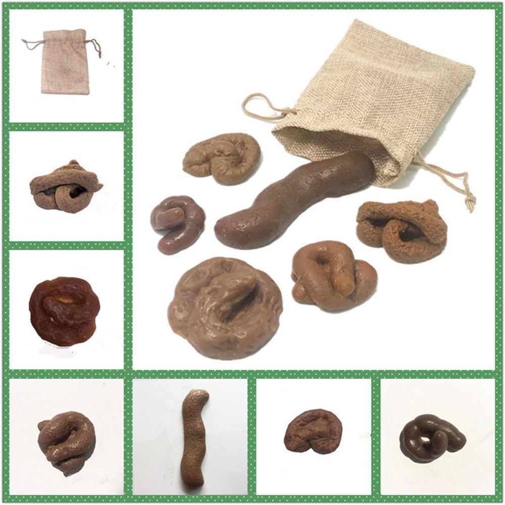 Set di 6 Gadget Scherzosi Anti - Fake Poop Gag Gift recensione e prezzo