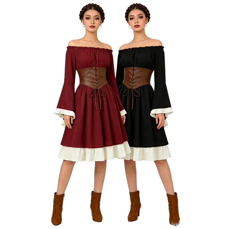 Abito Medievale Rinascimentale - Medieval Renaissance Dress Women recensione e prezzo
