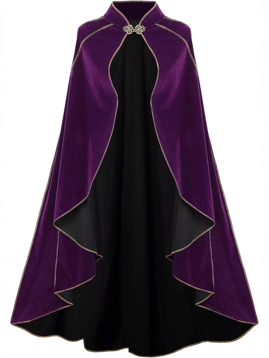 Mantello Medievale in Peluche  - Medieval Renaissance Dress Women recensione e prezzo