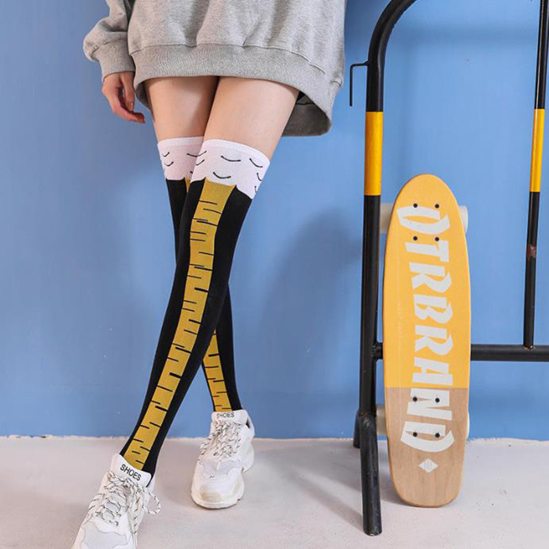 1-4 Paia di Calze al Ginocchio - Funny Chicken Leg Socks recensione e prezzo