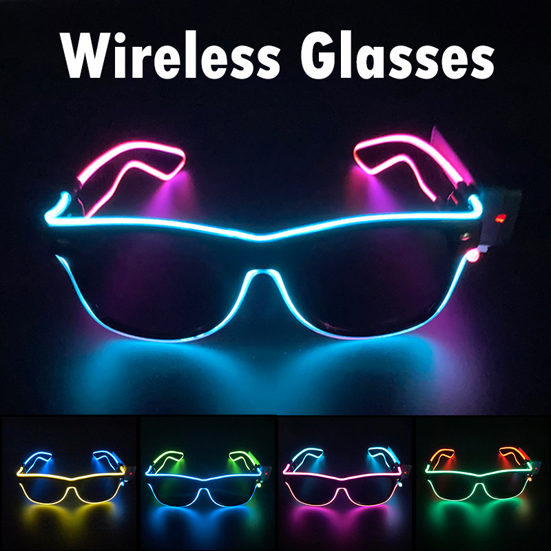 Occhiali da sole LED freddi se - Glow In The Dark Party Glasses recensione e prezzo